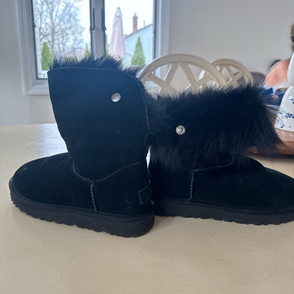 Black UGG Valentina Boots